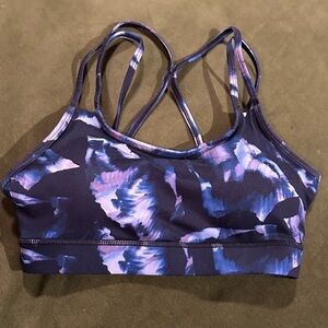 GAIAM Blue and Purple Sports Bra